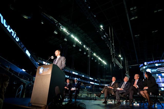 Nets owner Mikhail Prokhorov 